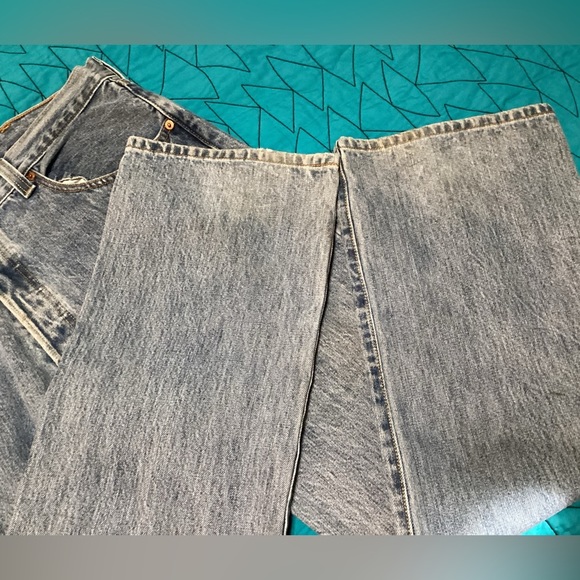 Levi’s 501 Mens Sz 38x30 Blue Denim Button Fly Jeans - #322 - Picture 8 of 10